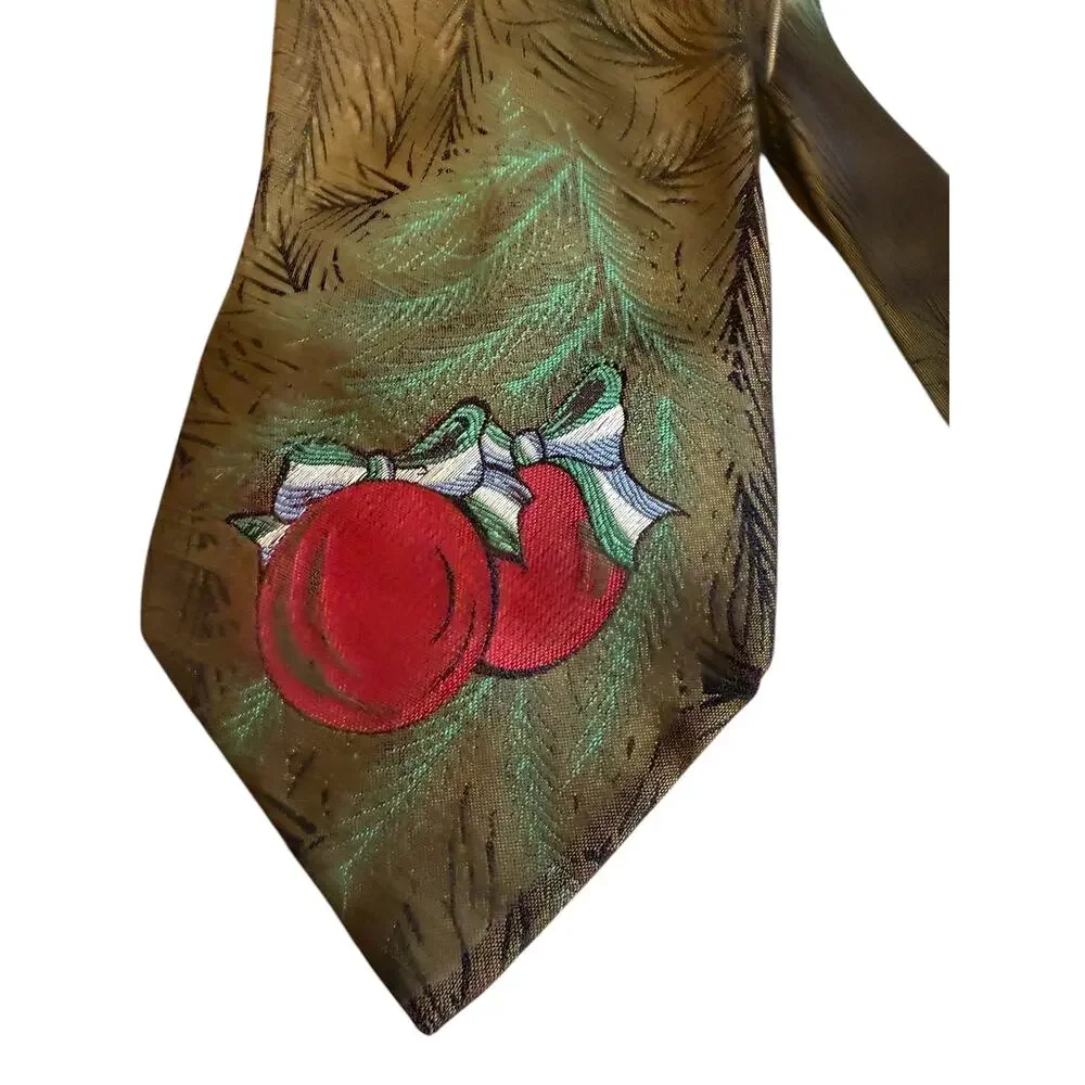 Moschino Cravatte Christmas Silk Tie